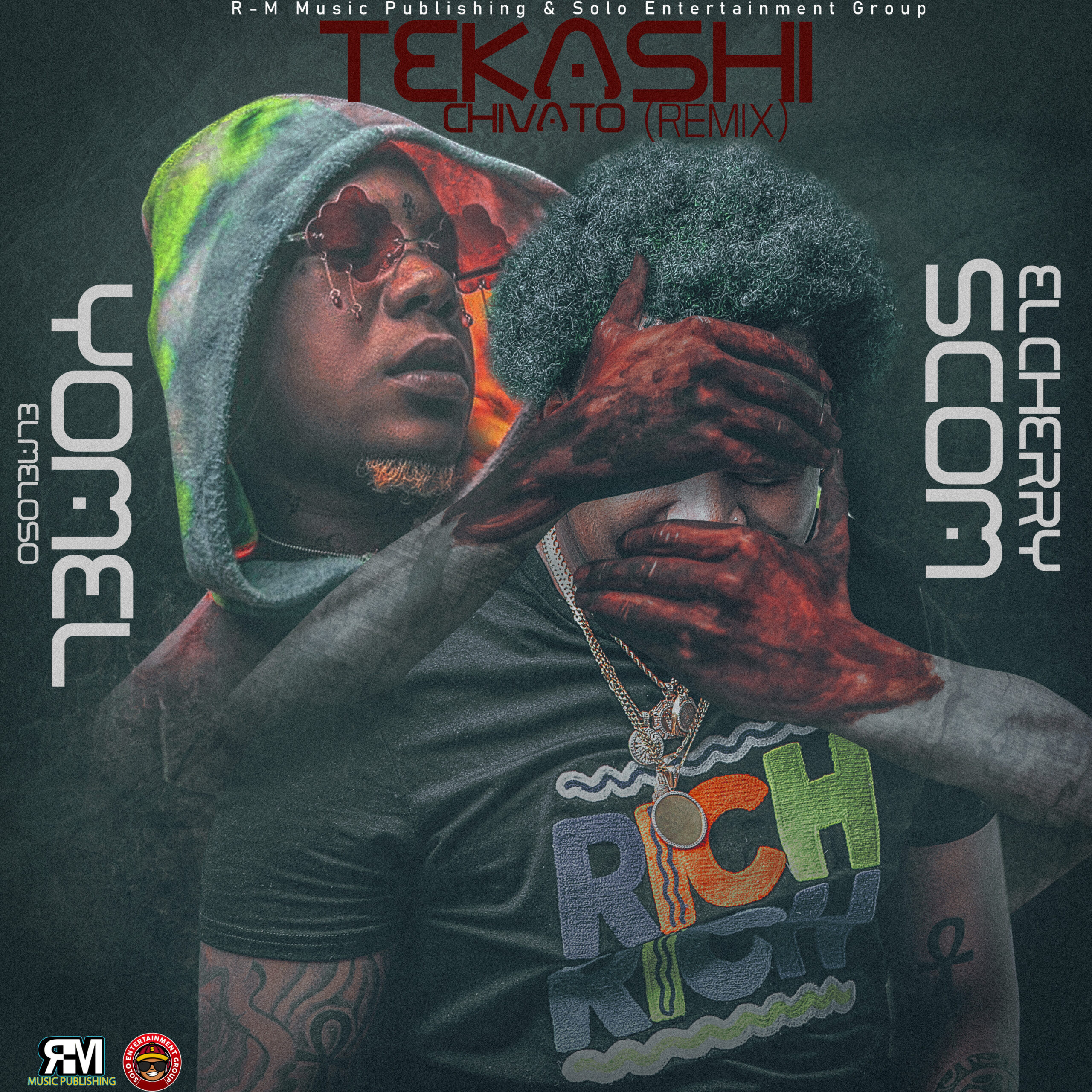 Tekashi Chivato (Remix), Tiradera Con To y Video, Tekashi Chivato, RIP Mozart la Para, Mozart la, Cocotico, Bryan Baba, Biberon, Tiradera Haraka Kiko, Baje Con Trenza Remix, Ozuna, Kiko el Crazy, Solo Creators, Mo King Martinez, SEG Music Publishing, Lint Twenty, El Cherry Scom, Gran Memin, La Piri, Cocotico, Solo E Group, Jose King Pena Jr, RM Music Publishing, El Alfa, Solo E Group LLC, CJ, SEG Music Distro, Baje Con Trenza