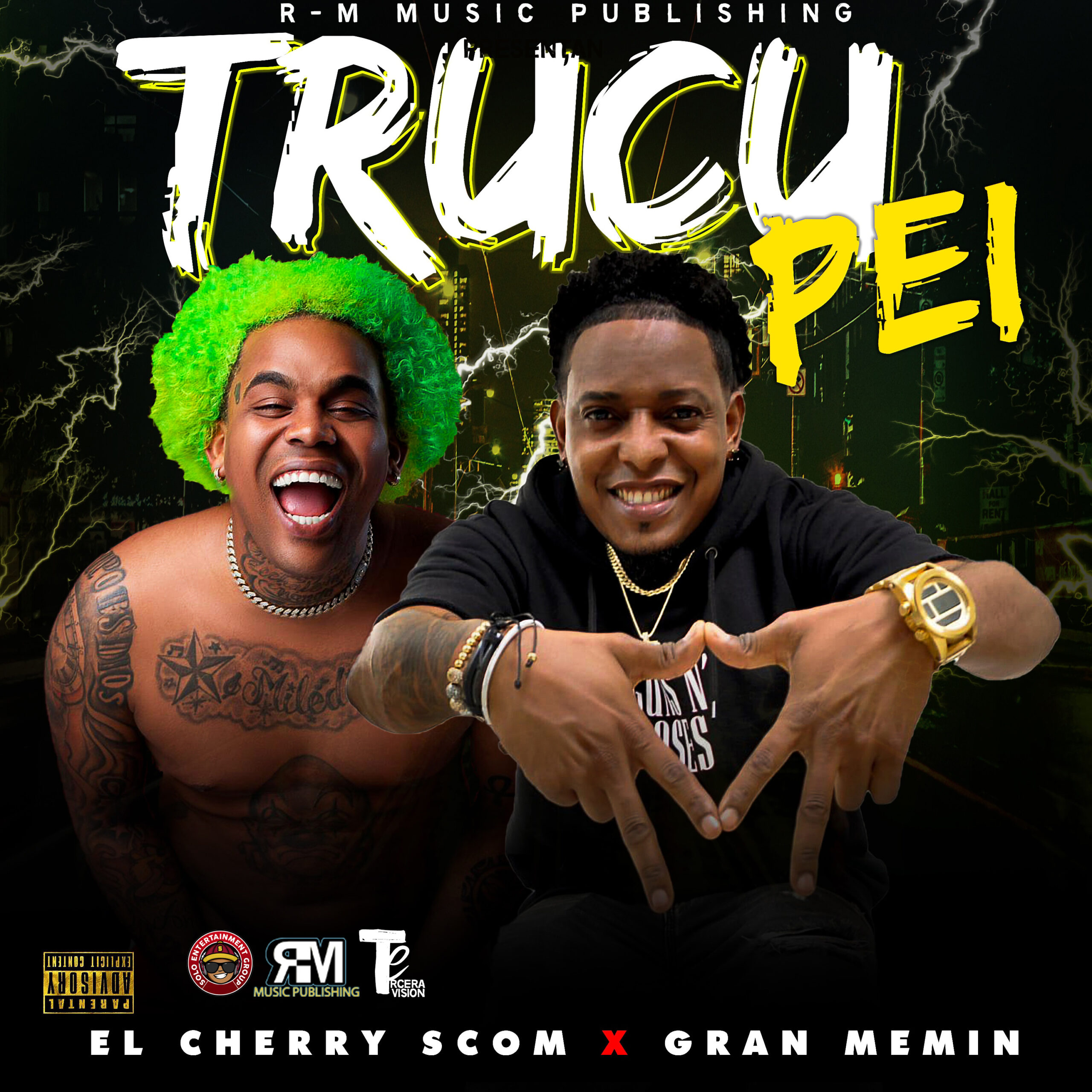Trucupei, Tiradera Cosculluela, Bocashi, Tekashi Chivato (Remix), Tiradera Con To y Video, Tekashi Chivato, RIP Mozart la Para, Mozart la, Cocotico, Bryan Baba, Biberon, Tiradera Haraka Kiko, Baje Con Trenza Remix, Ozuna, Kiko el Crazy, Solo Creators, Mo King Martinez, SEG Music Publishing, Lint Twenty, El Cherry Scom, Gran Memin, La Piri, Cocotico, Solo E Group, Jose King Pena Jr, RM Music Publishing, El Alfa, Solo E Group LLC, CJ, SEG Music Distro, Baje Con Trenza