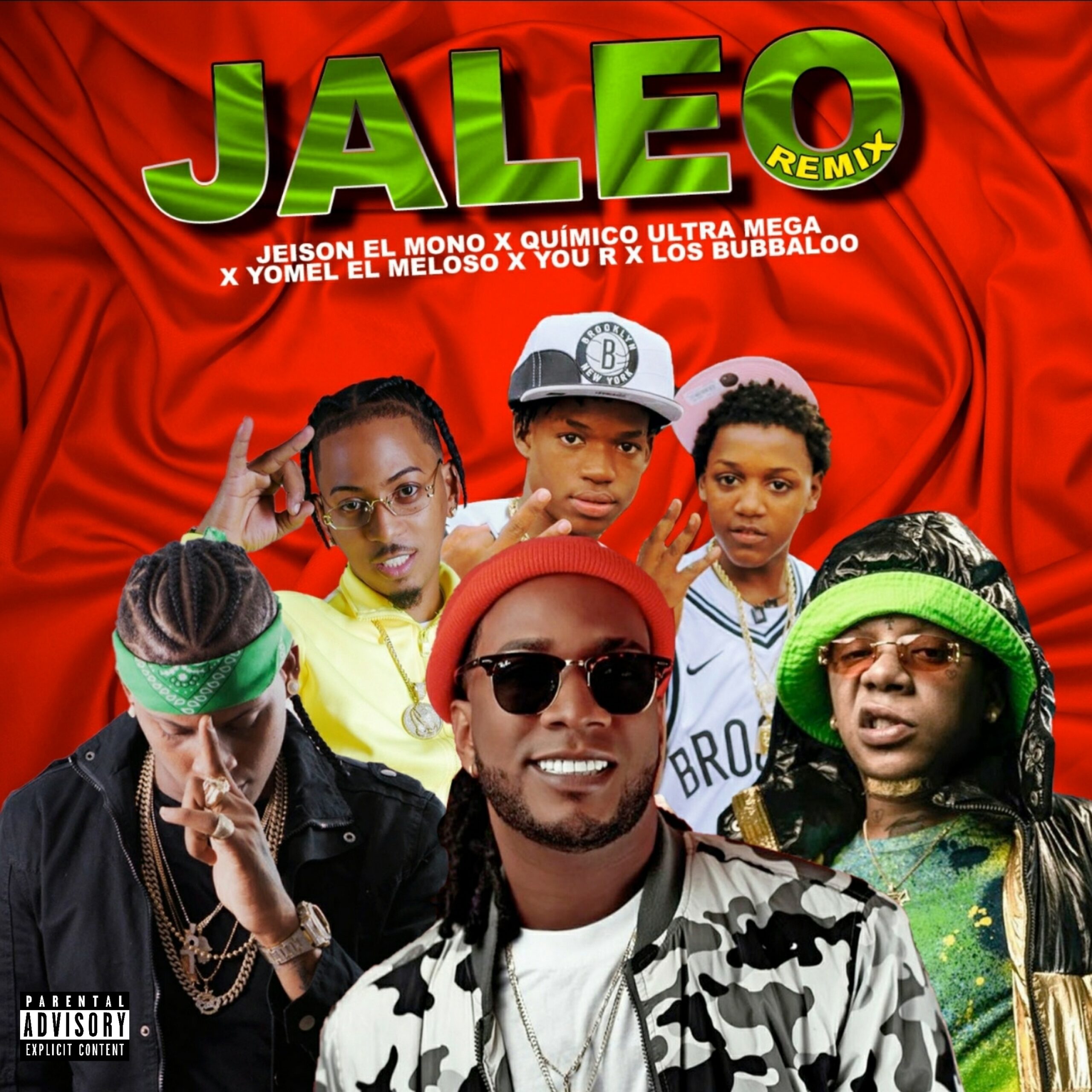 Jaleo, Jeison el Mono, You R, Quimico Ultra Mega, Jose King Pena Jr, Solo E Group, UltraMega Music, Moncholo Vinilla, El Alfa, Nicky Jam, J Balvin, SEG Music Publishing, RM Music Publishing, El Black Haze, Jaleo Remix, Pla la Sustancia, SEG Music Distro, El Cherry Scom, CJ, Busta Rhymes, Jaleo Remix, Yomel el Meloso, Los Bubbaloo