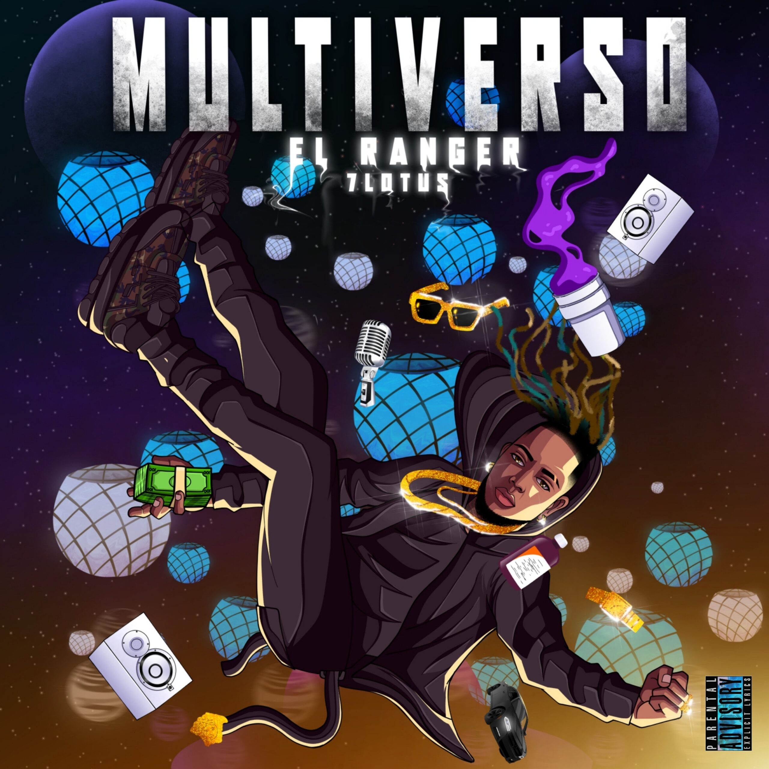 El Ranger 7Lotus, Multiverso, Farruko, Anuel AA, Yailin La Mas Viral, Dembow, Trap, Hip Hop, Jose King Pena Jr, Kanosdata, Solo Creators, M2, Jose Henry Pena, Rita C Beltran, Mauricio Martinez, Solo E Group LLC